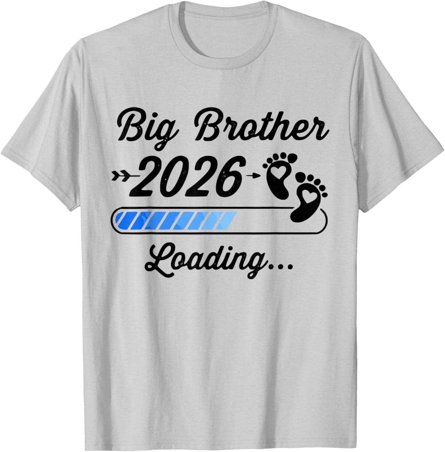 Big Brother 2026 Loading New Sibling Est 2026 zum ersten Mal groß T-Shirt - T-Shirt | Ash