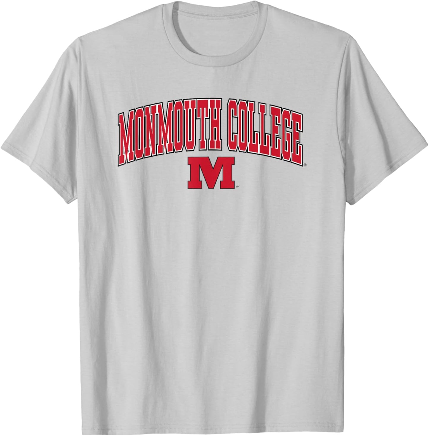 Monmouth College Fighting Scots Arch Over T-Shirt - T-Shirt | Ash