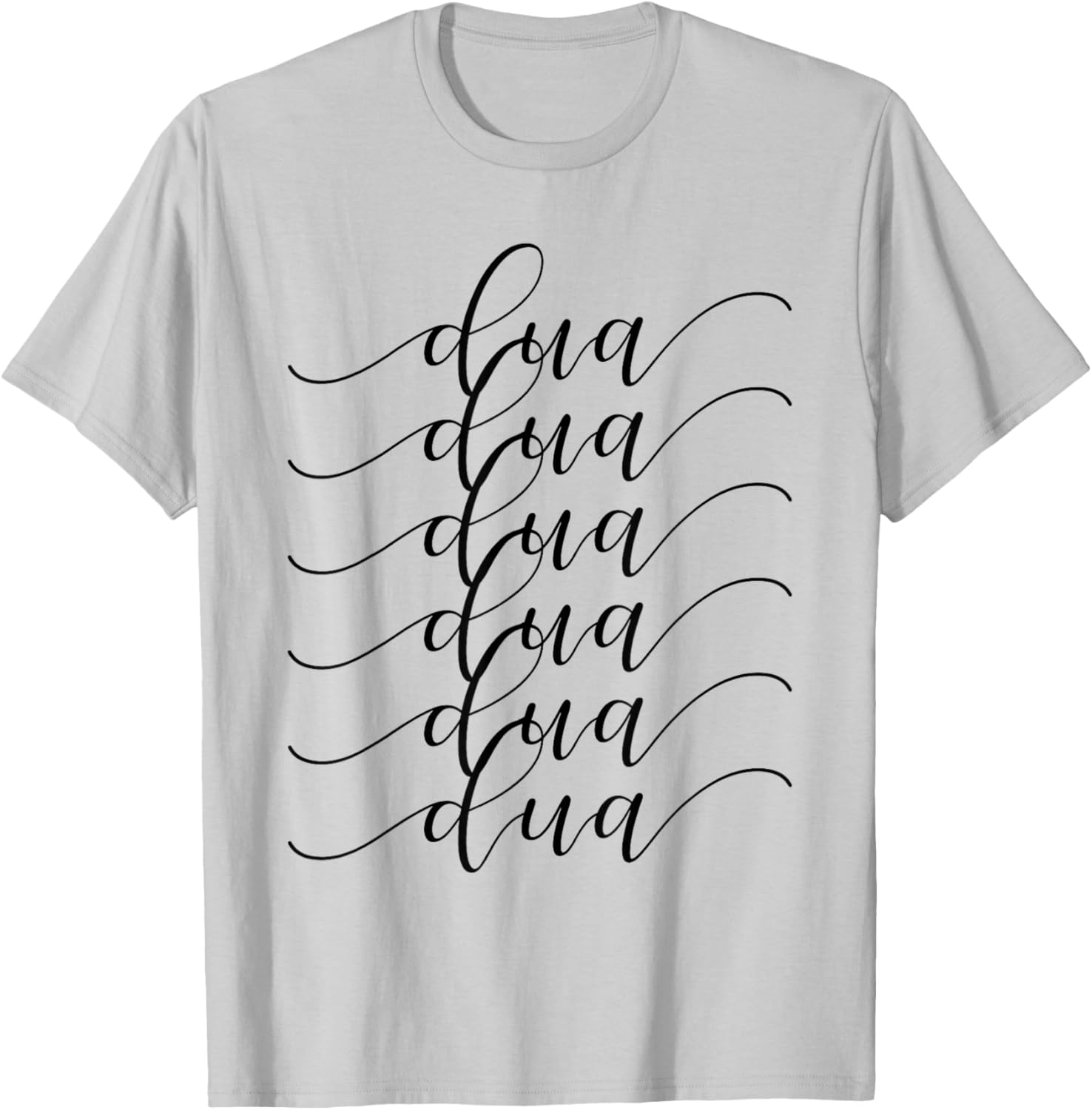 Funny Girl Retro Dua First Name Personalized 80, 90's T-Shirt - T-Shirt | Ash