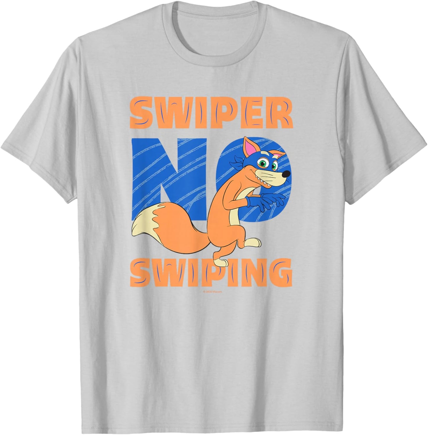 Dora (2024) Swiper No Swiping T-Shirt - T-Shirt | Ash