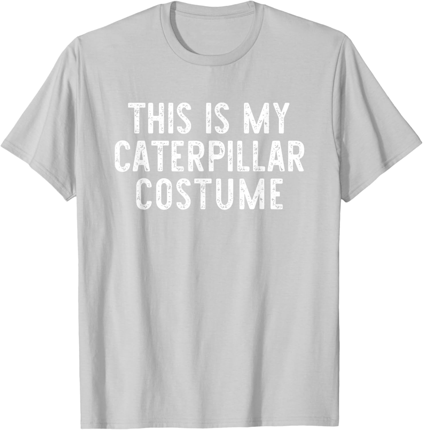 This is My Caterpillar Costume Halloween Simple Kids Adult T-Shirt - T-Shirt | Ash