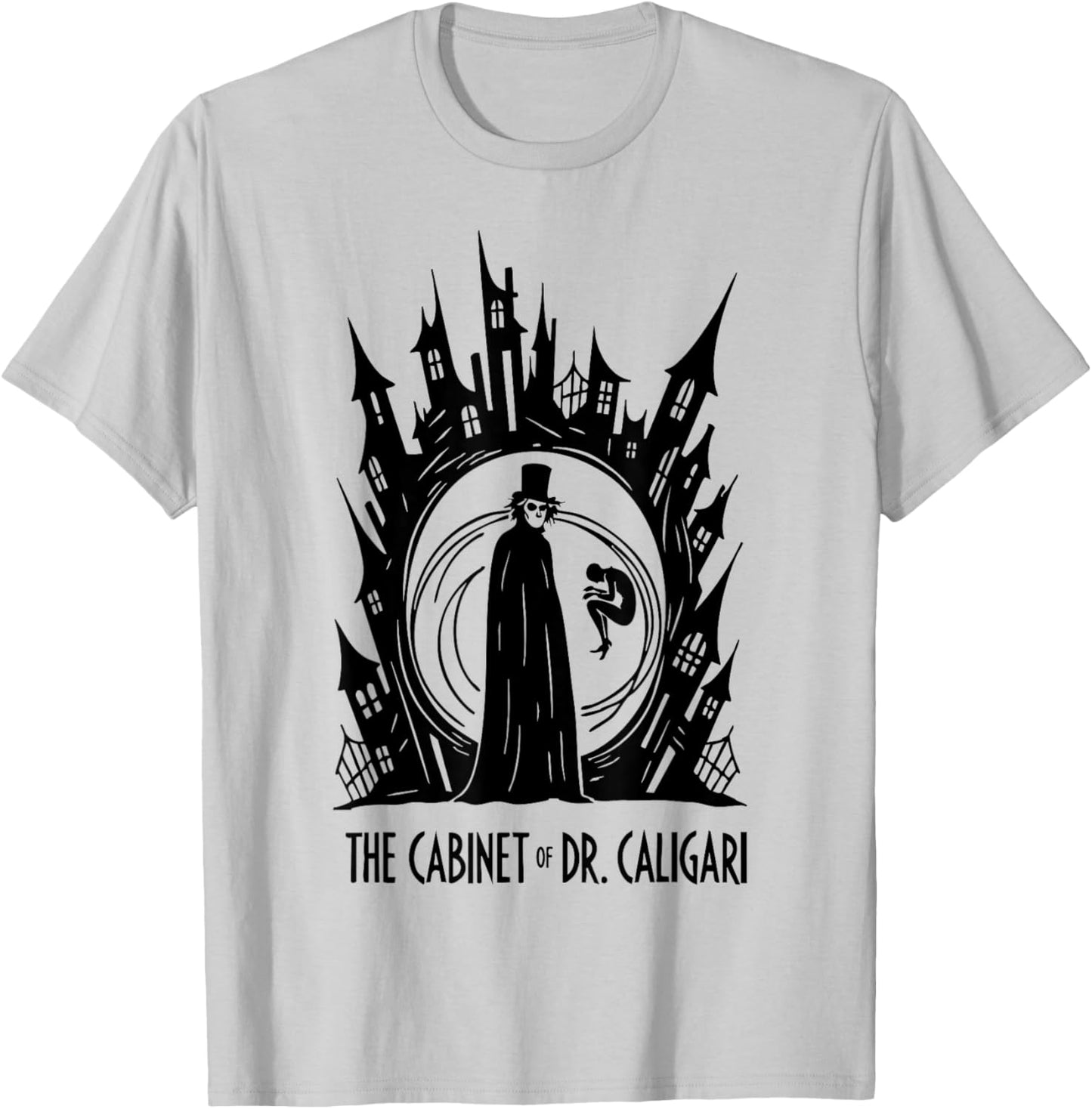 The Cabinet of Dr. Caligari – Classic Horror T-Shirt - T-Shirt | Ash