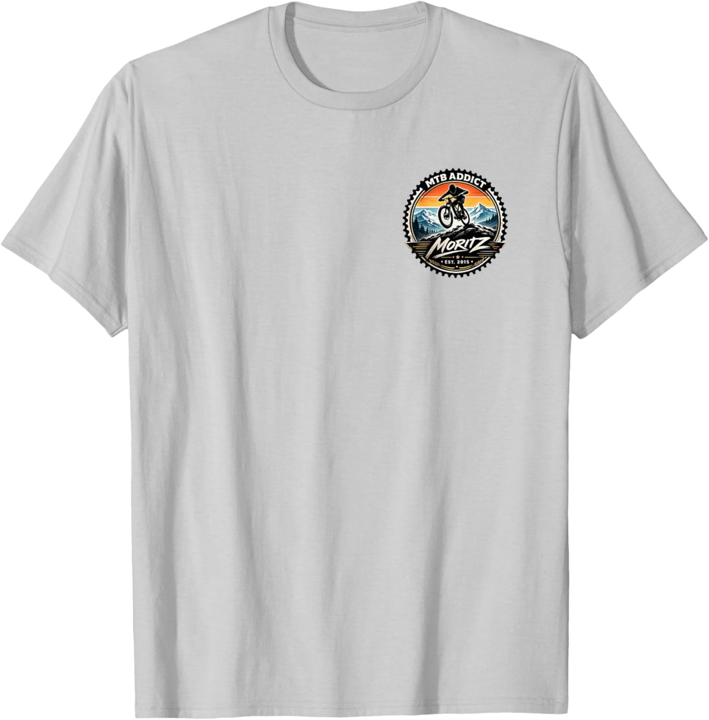 Moritz Downhill MTB Mountainbike Junge T-Shirt - T-Shirt | Ash