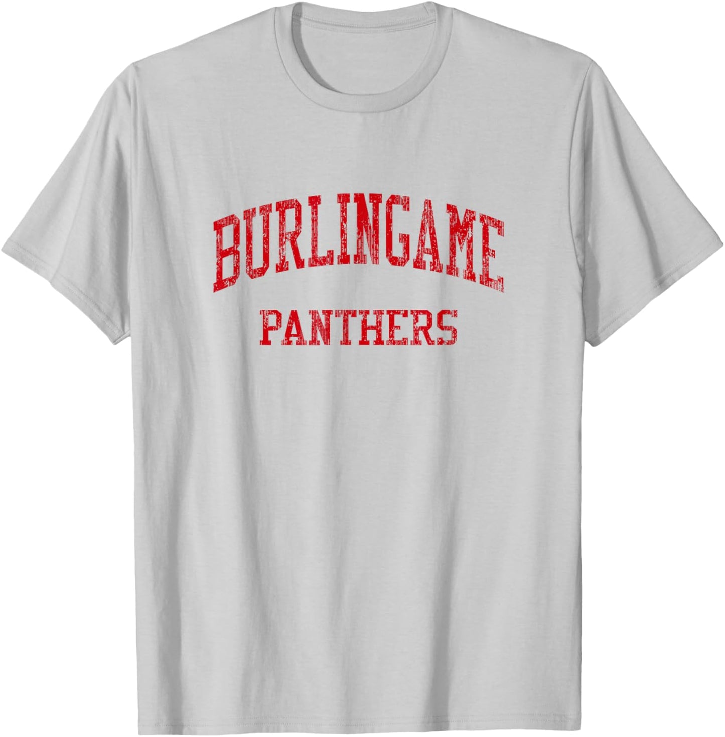 Burlingame High School HS Burlingame CA Vintage Sports T-Shirt - T-Shirt | Ash