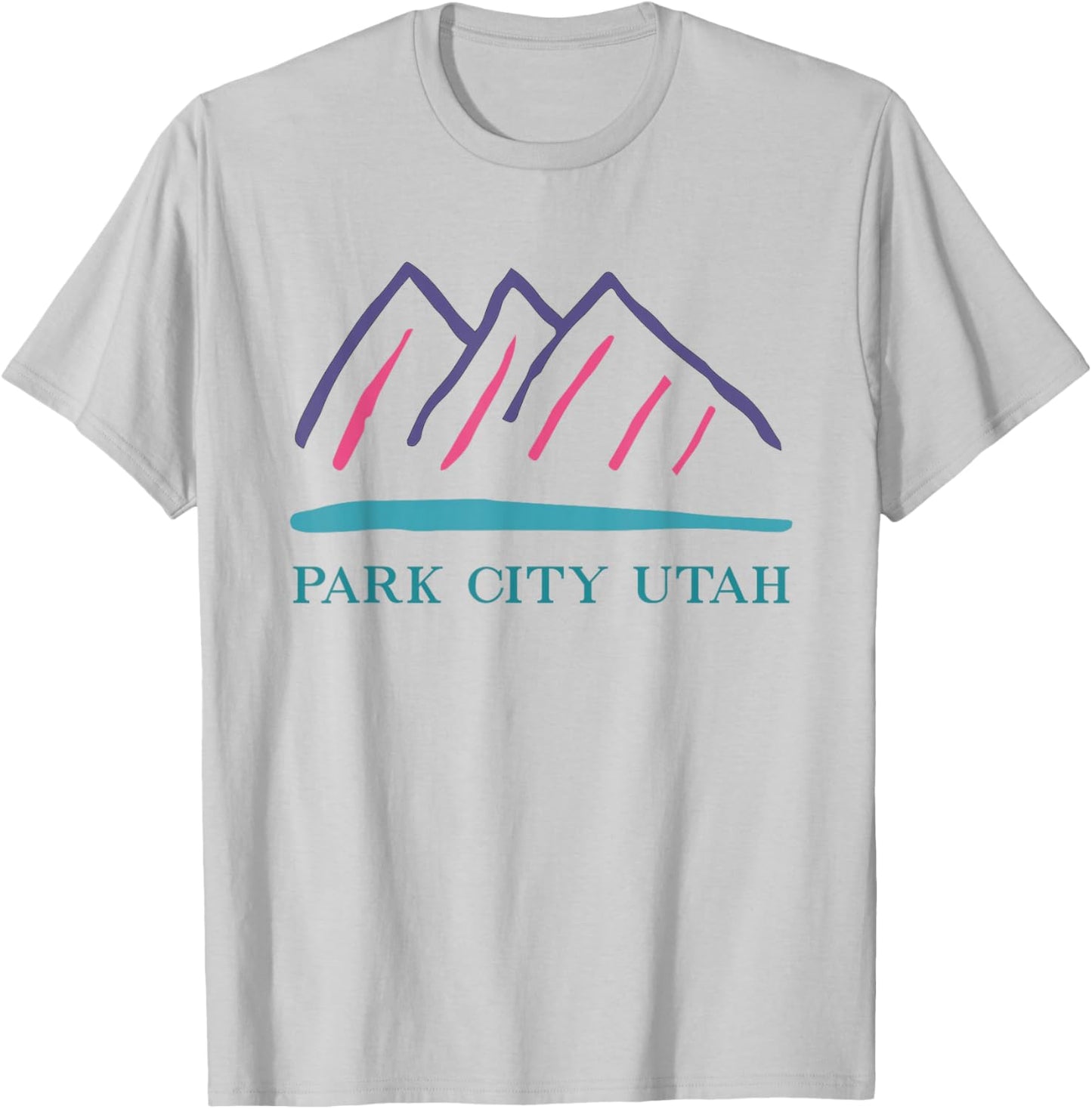 Park City Utah 90s Style Vintage T-Shirt - T-Shirt | Ash