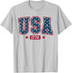 250 Anniversary USA Patriotic 250 Years American 4th of July T-Shirt - T-Shirt | Ash