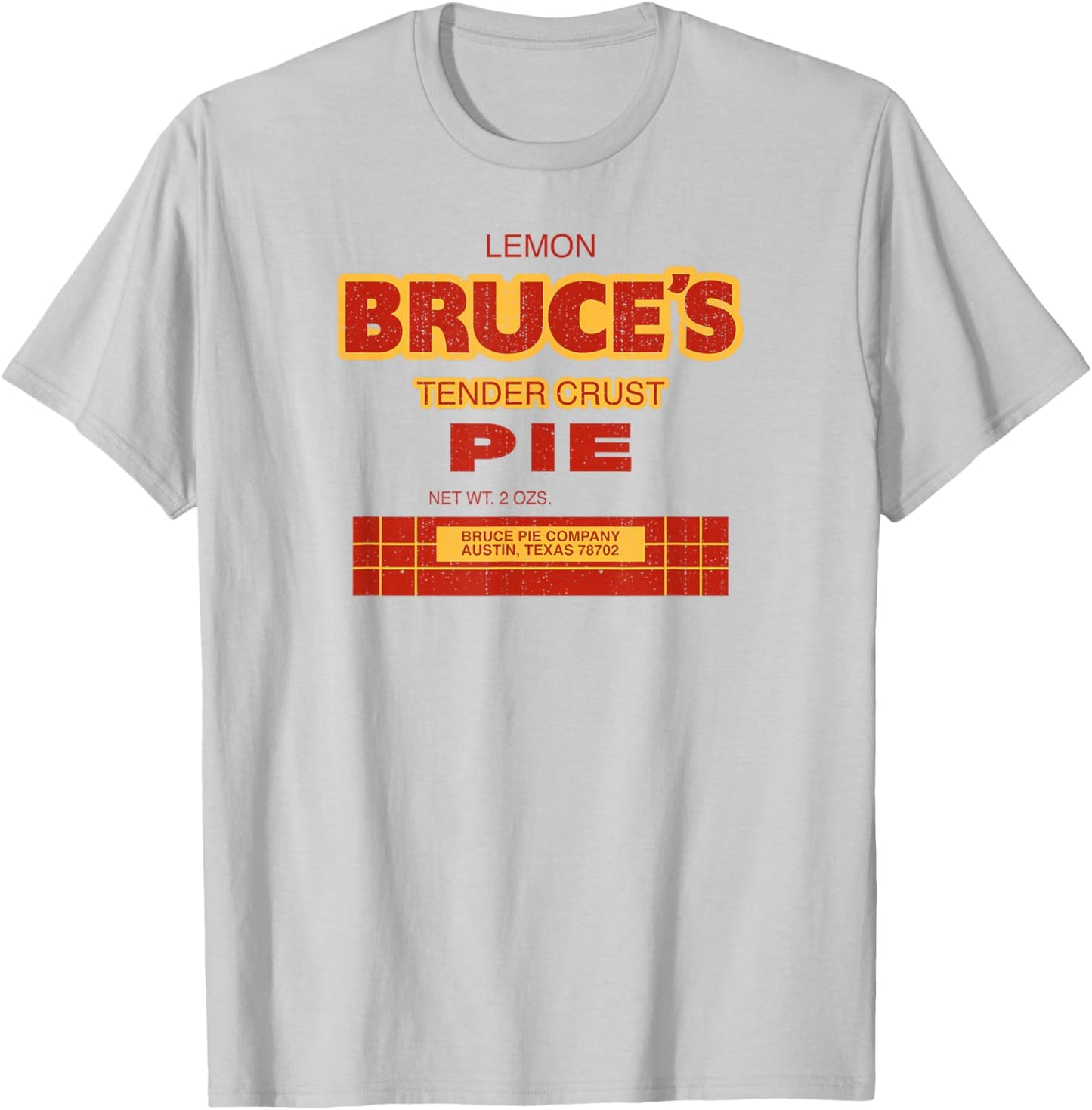 Vintage Texas Culture Local Favorite Bruce's Pies Austin TX T-Shirt - T-Shirt | Ash