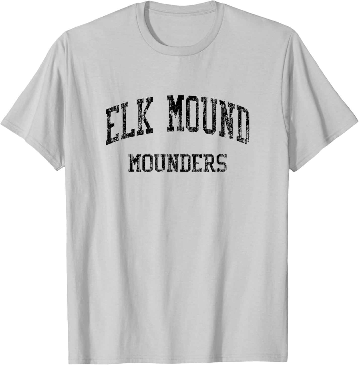Elk Mound High School HS Elk Mound WI Vintage Sports T-Shirt - T-Shirt | Ash