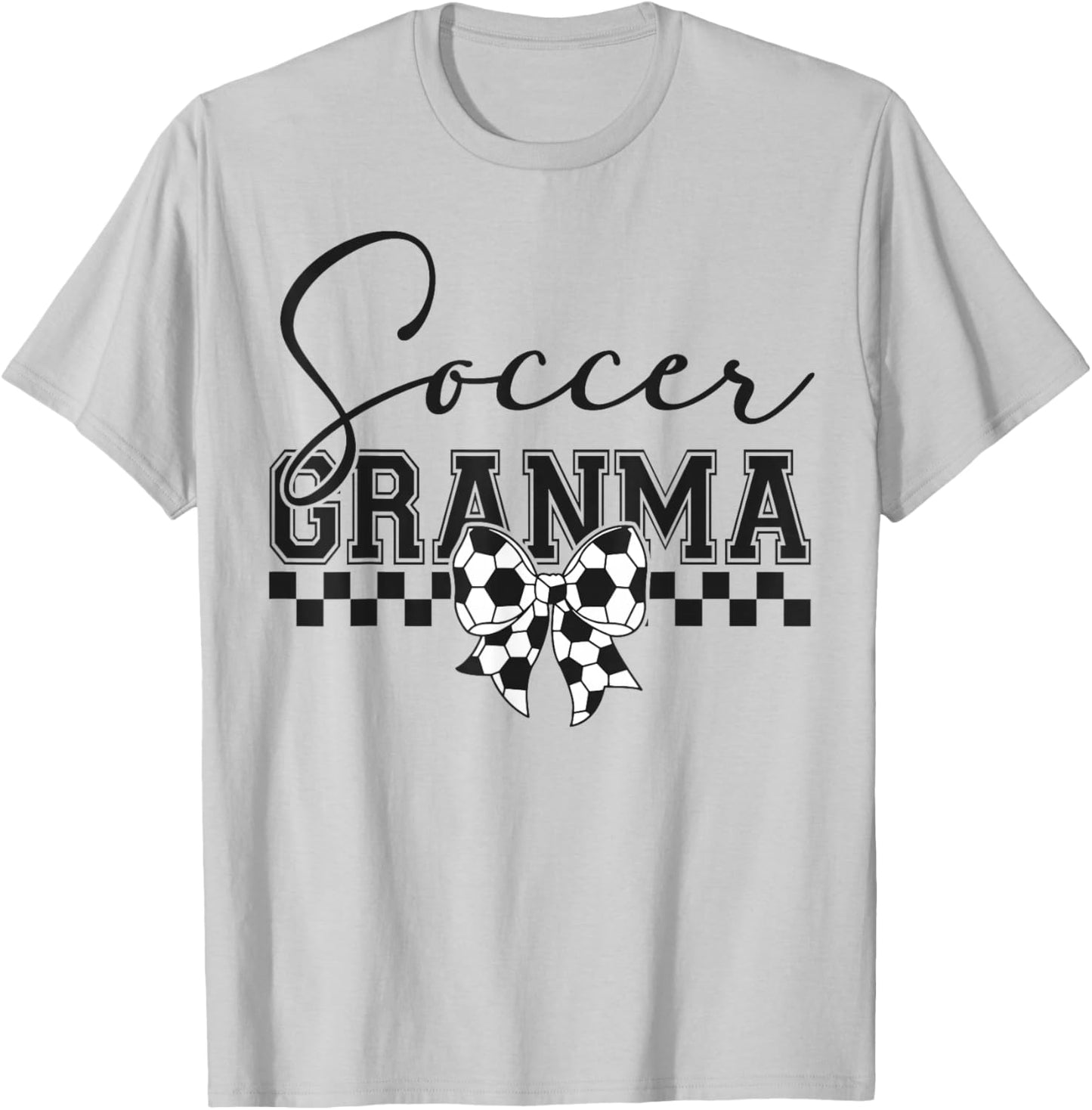 Soccer Grandma Soccer Grandmother Game Day Mother's Day T-Shirt - T-Shirt | Ash