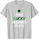 One Lucky Mammo Tech St Patricks Day Mammography Technician T-Shirt - T-Shirt | Ash