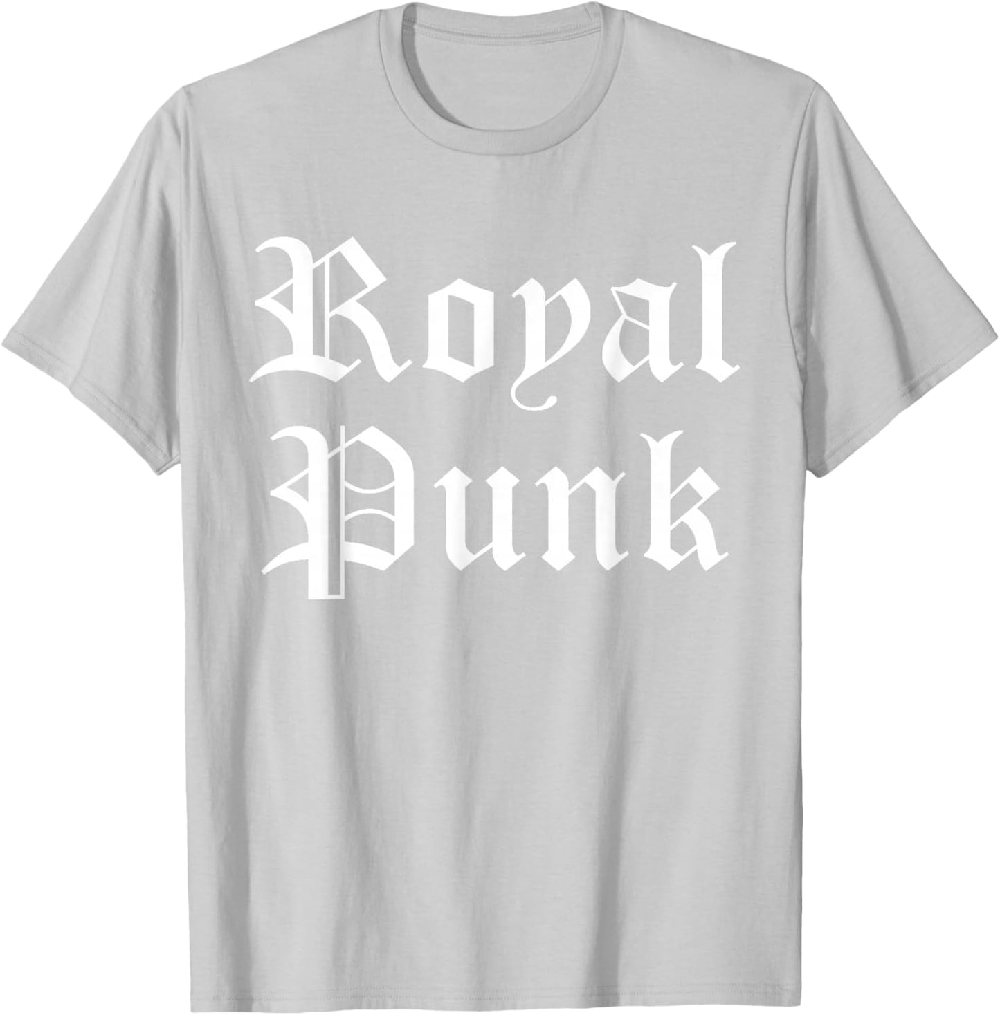 Royal Punk Gothic Bold Rebellious Aesthetic Y2K T-Shirt - T-Shirt | Ash