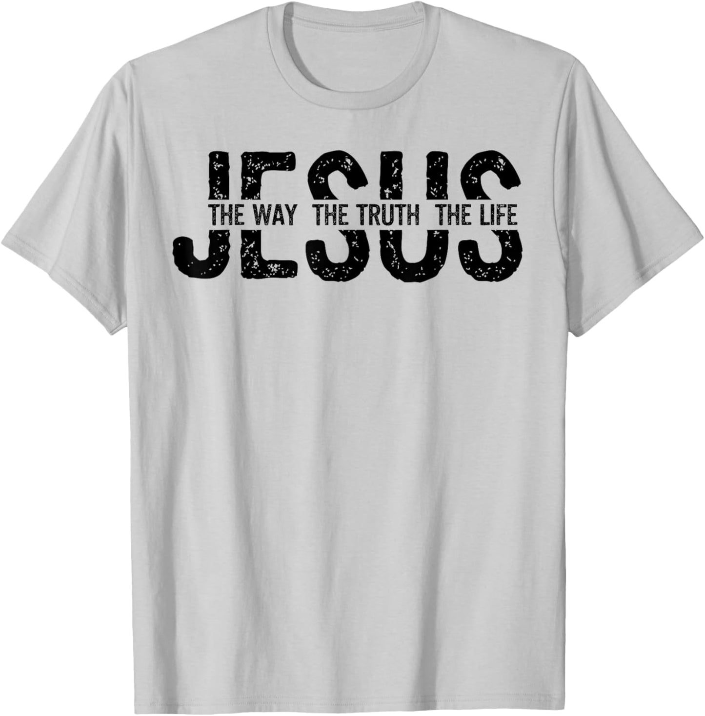 Jésus Chrétien Croyant Religieux Foi Bible Verse Église T-Shirt - T-Shirt | Ash