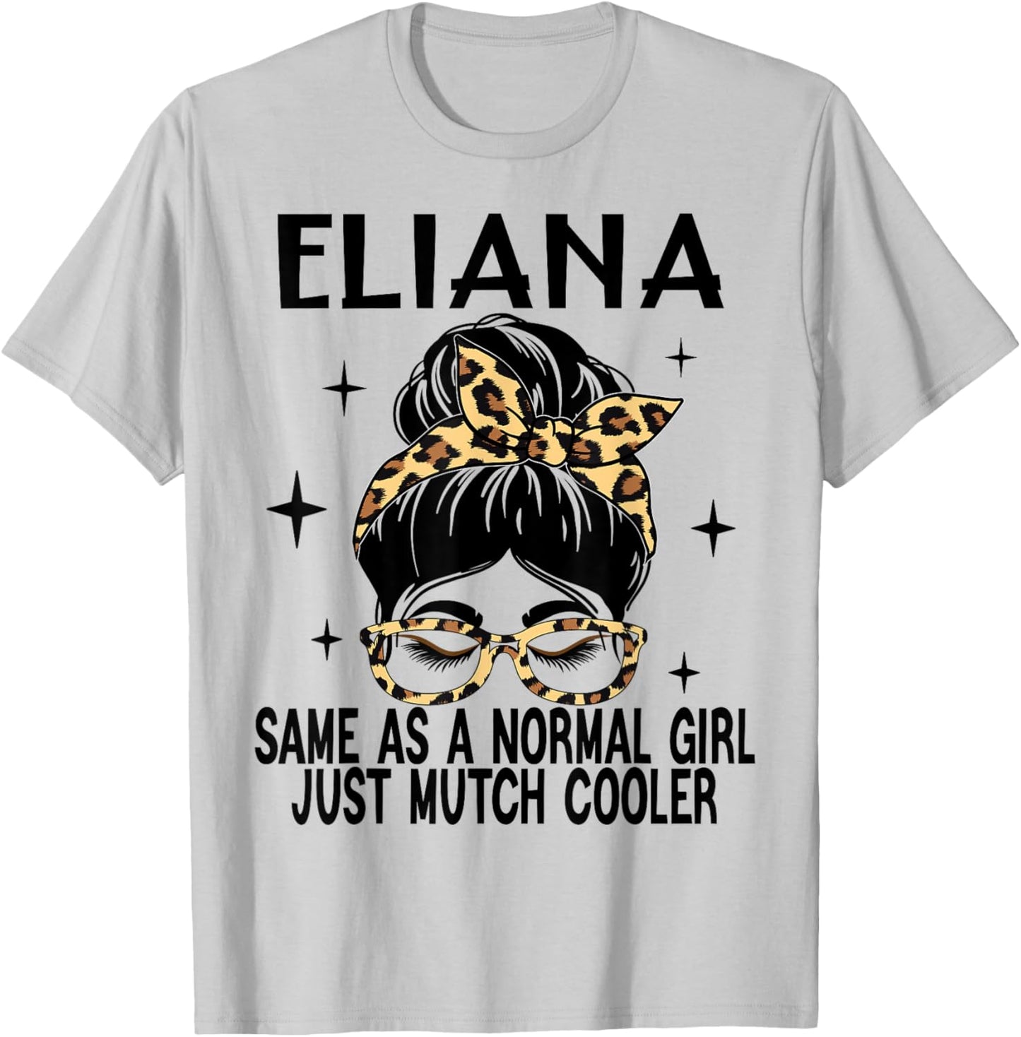 SwiftStyle Apparel ELIANA Costume Cute Definition Personalized Name ELIANA , Small, Grey T-Shirt - T-Shirt | Ash