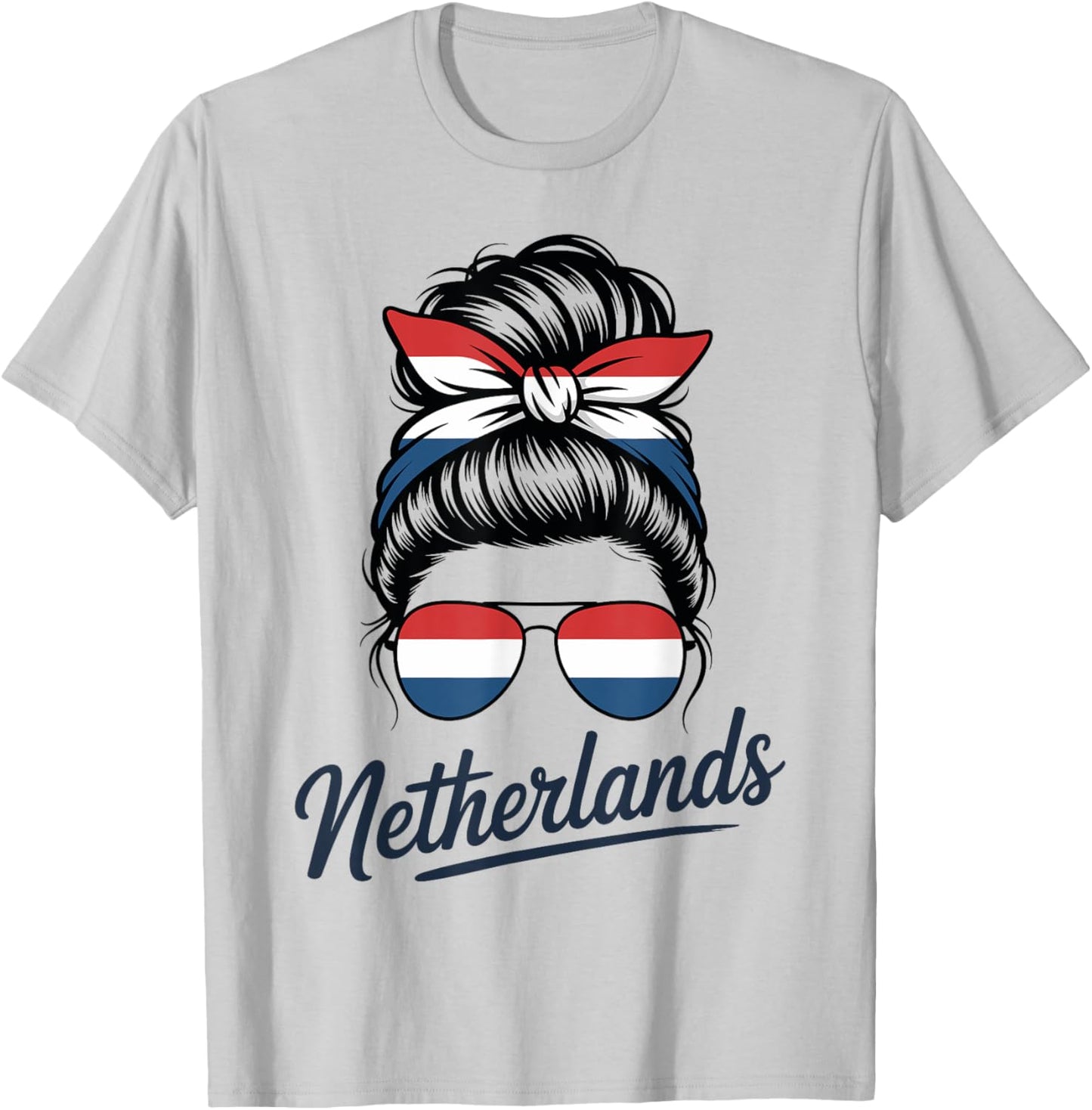 Dutch Girl – Geschenk für Mädchen, Holland-Flagge, Humor T-Shirt - T-Shirt | Ash