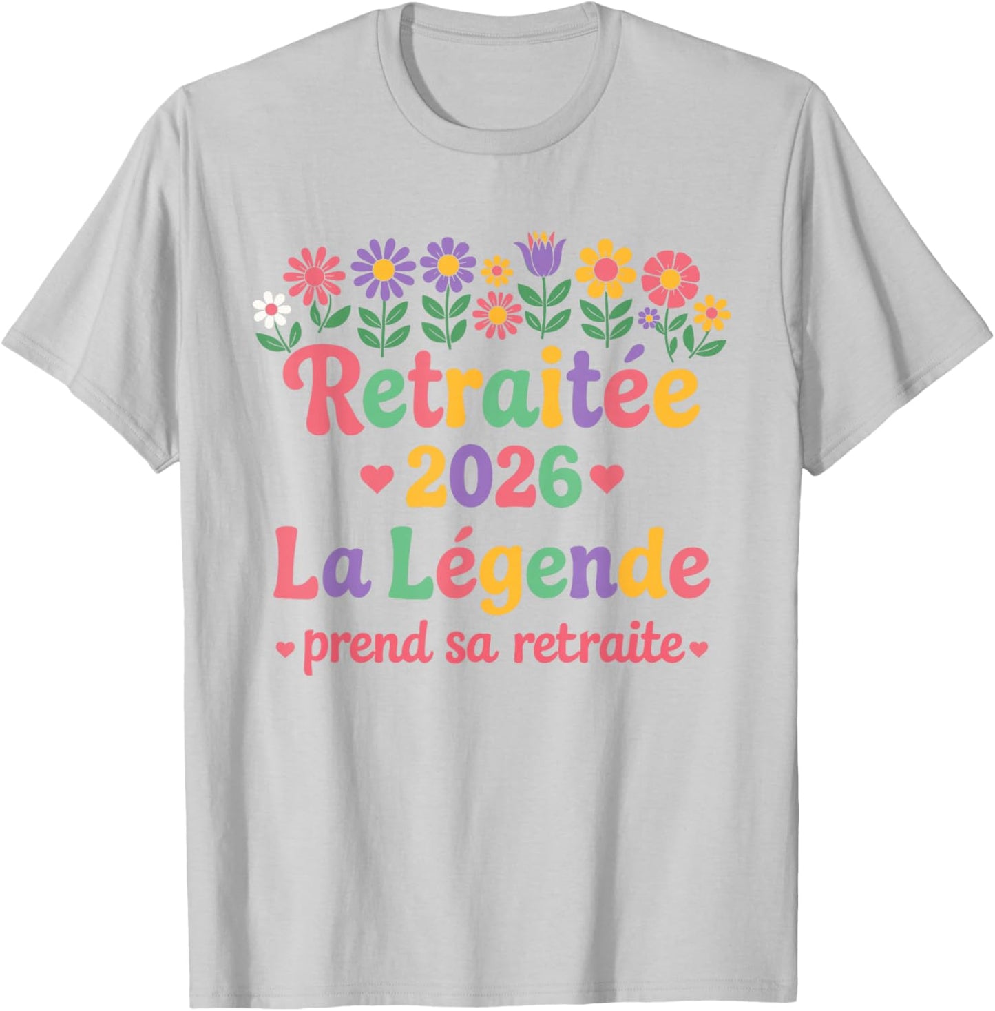 Retired 2026 Legend Retires T-Shirt - T-Shirt | Ash