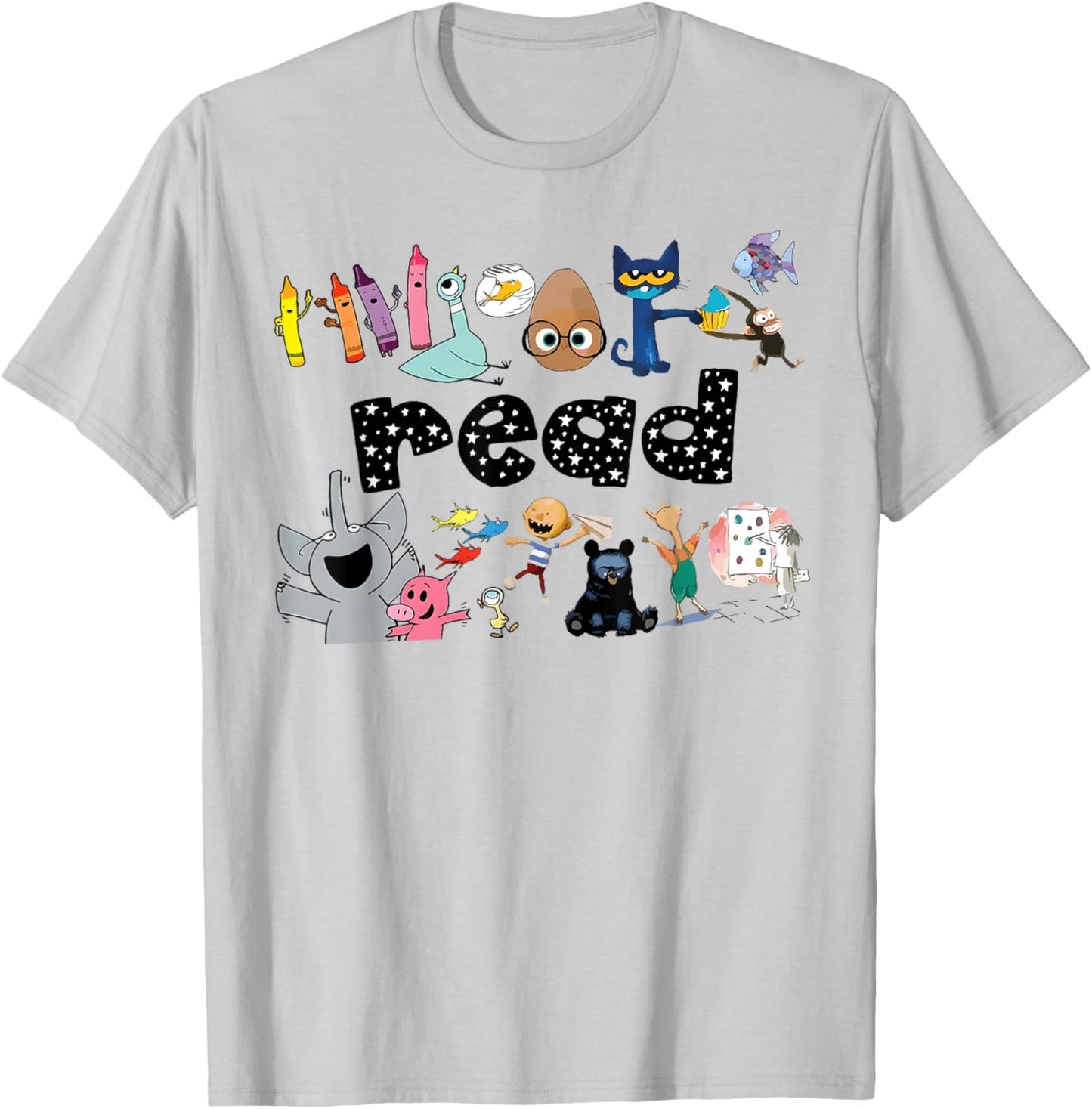 Funny Read Teacher Library First Day Of School Kid Reading T-Shirt - T-Shirt | Ash