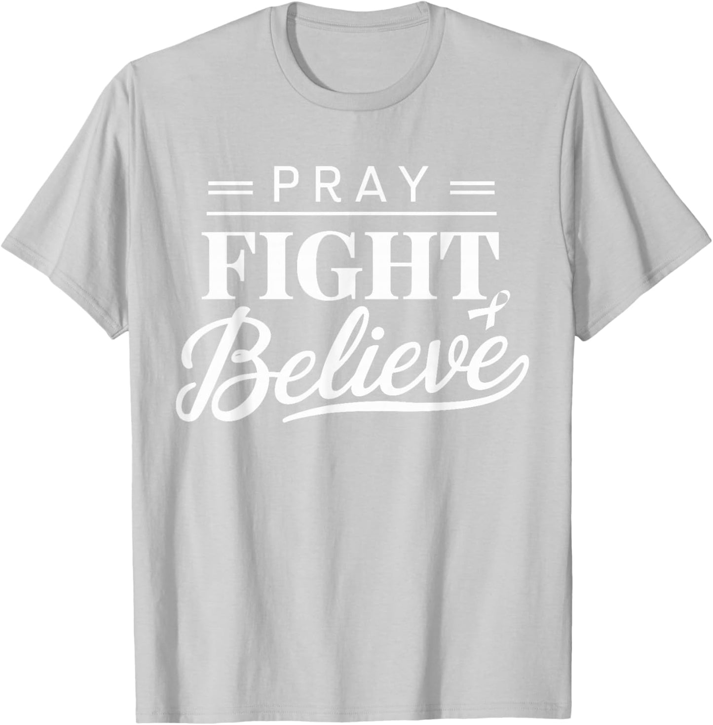October Women Pink Ribbon Breast Cancer Awareness T-Shirt - T-Shirt | Ash