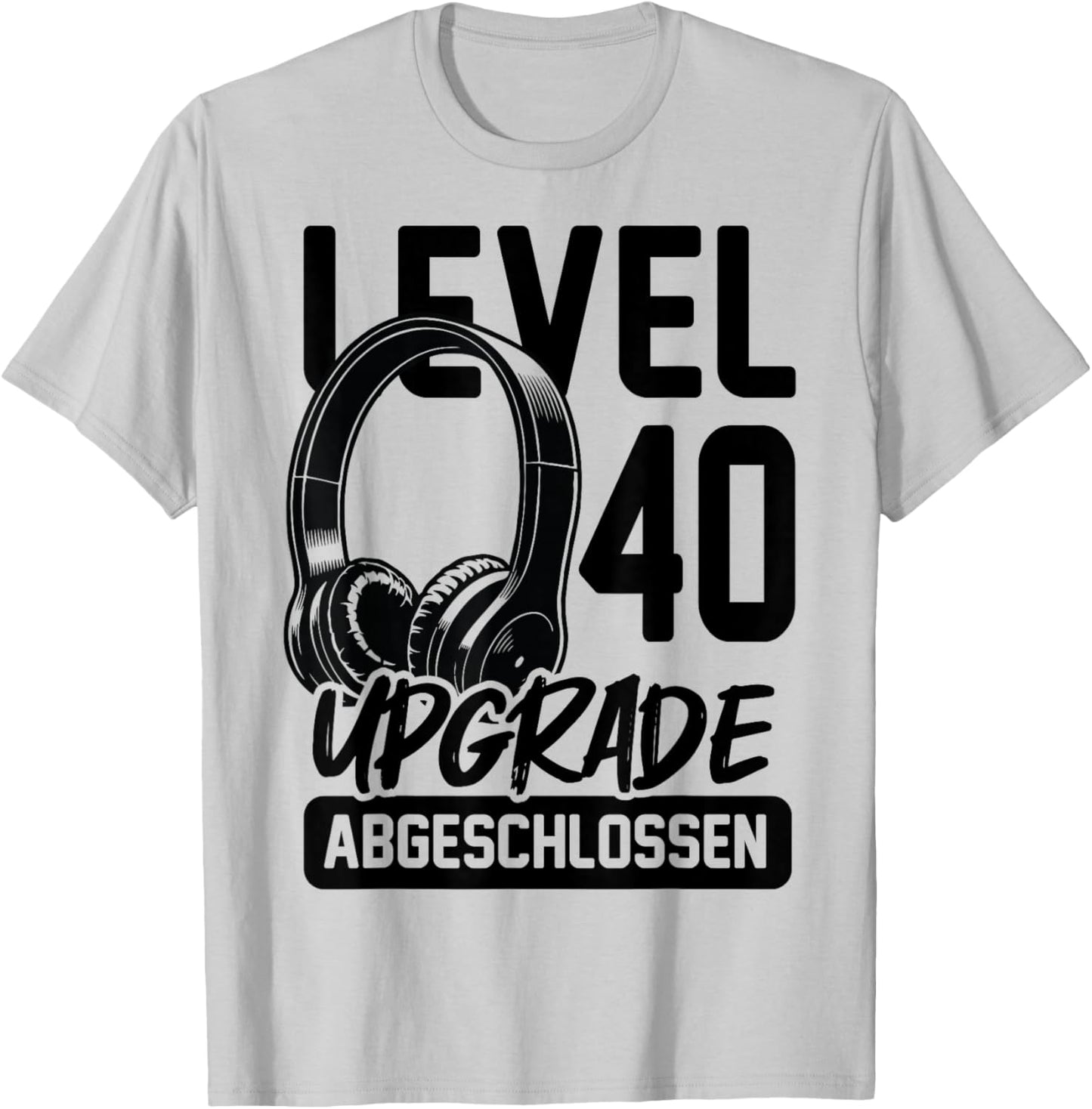 40. Geburtstag Jungen Video Gamer Offiziell 40 Upgrade Mann T-Shirt - T-Shirt | Ash