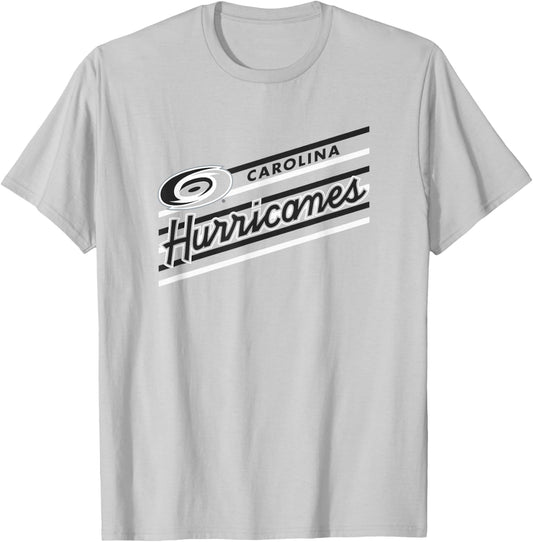 Carolina Hurricanes Retro Performer Red Officially Licensed T-Shirt - T-Shirt | Ash