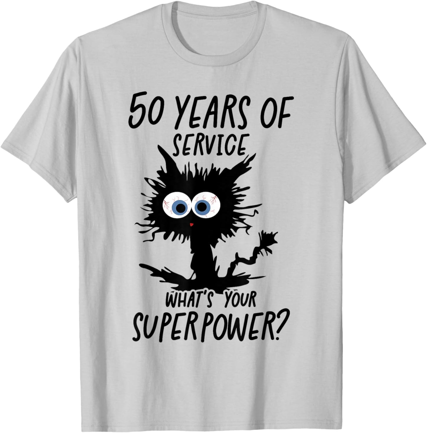 I Survived 50 Years Of Of Service T-Shirt - T-Shirt | Ash