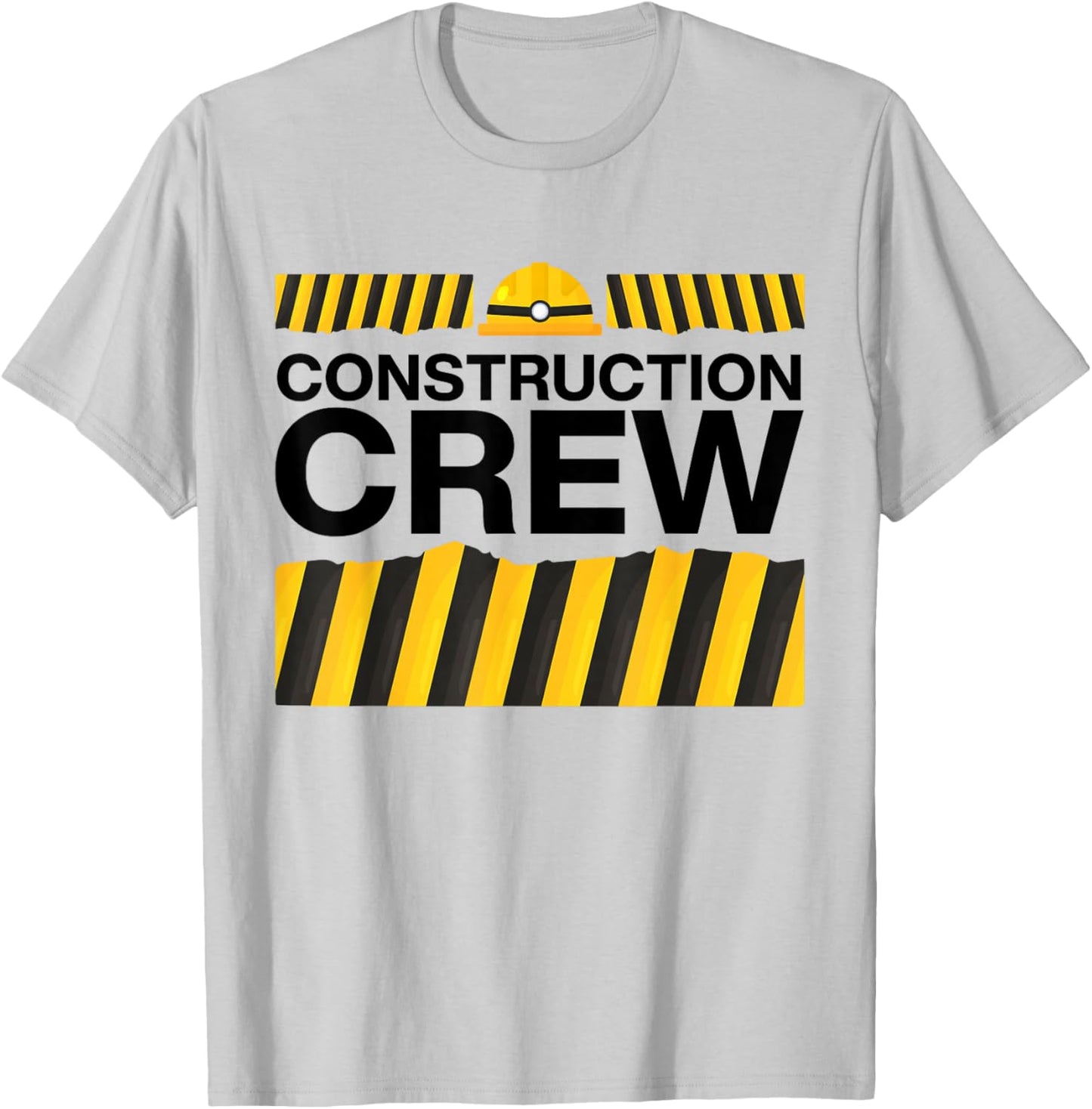 Construction Crew And Highway Worker Party Group Matching T-Shirt - T-Shirt | Ash