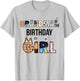 Grandma of The Birthday Girl Party Blue Dog Lover Matching T-Shirt - T-Shirt | Ash