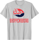 Shippensburg Raiders Sportsmanship White Officially Licensed T-Shirt - T-Shirt | Ash