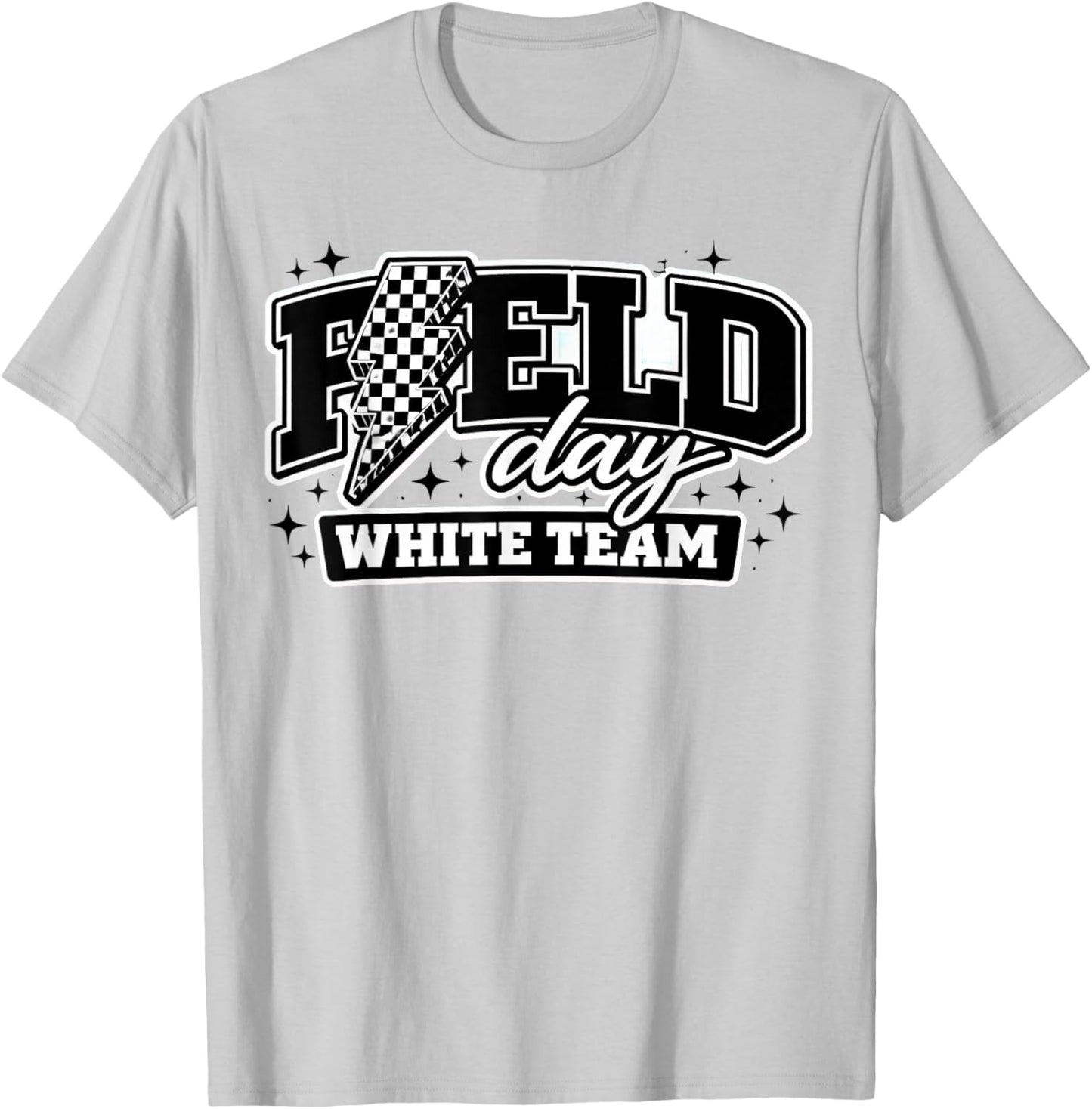 Field Day 2026 White Team T-Shirt - T-Shirt | Ash