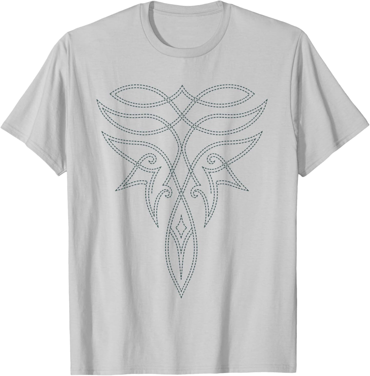 Western Cowboy Boot Stitch Cowgirl Country Rodeo Graphic T-Shirt - T-Shirt | Ash