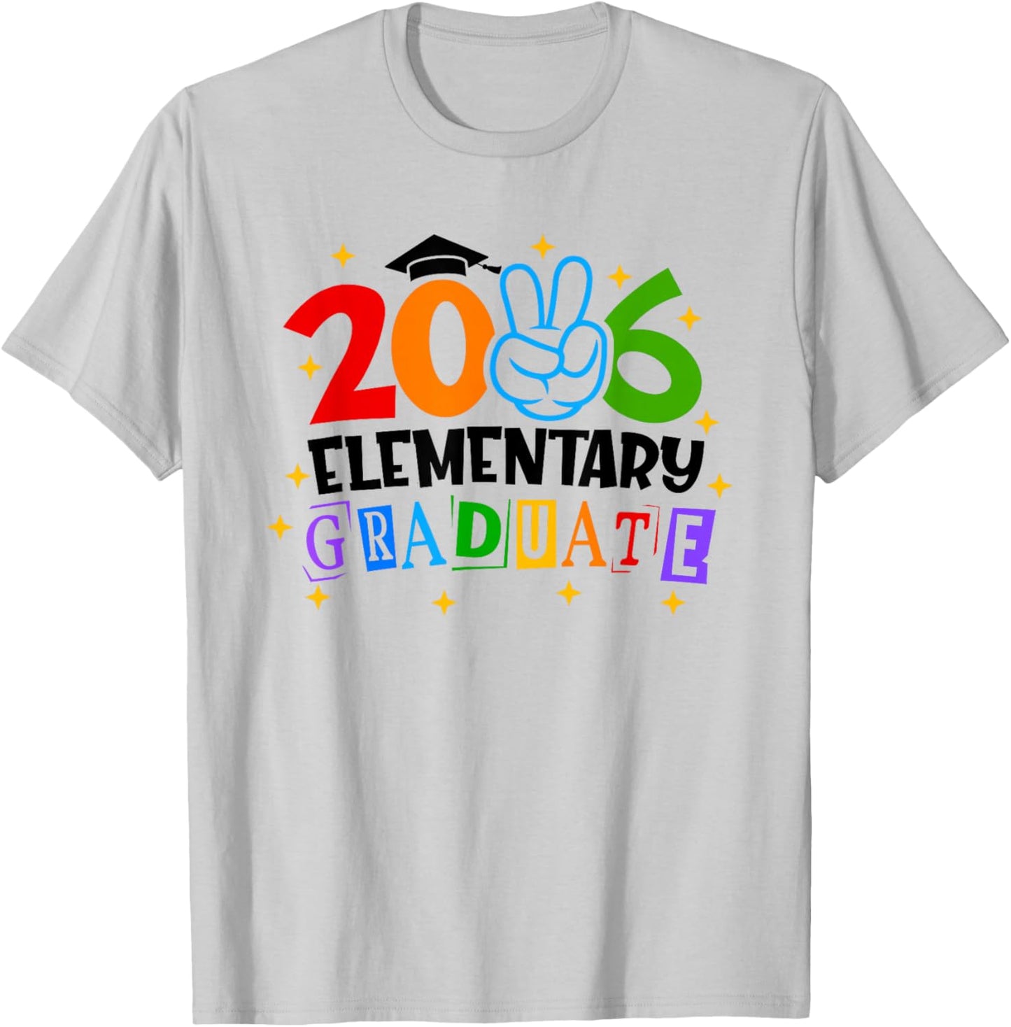 Elementary Graduate 2026 Graduation Class of 2026 Kids T-Shirt - T-Shirt | Ash