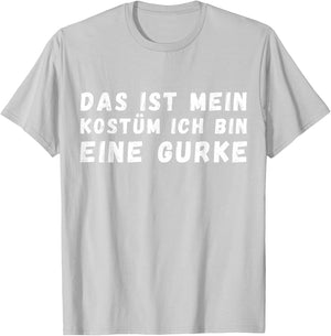 Cucumber Costume Green Costumes Family Cucumber Costume Children's Cucumber T-Shirt - T-Shirt | Ash
