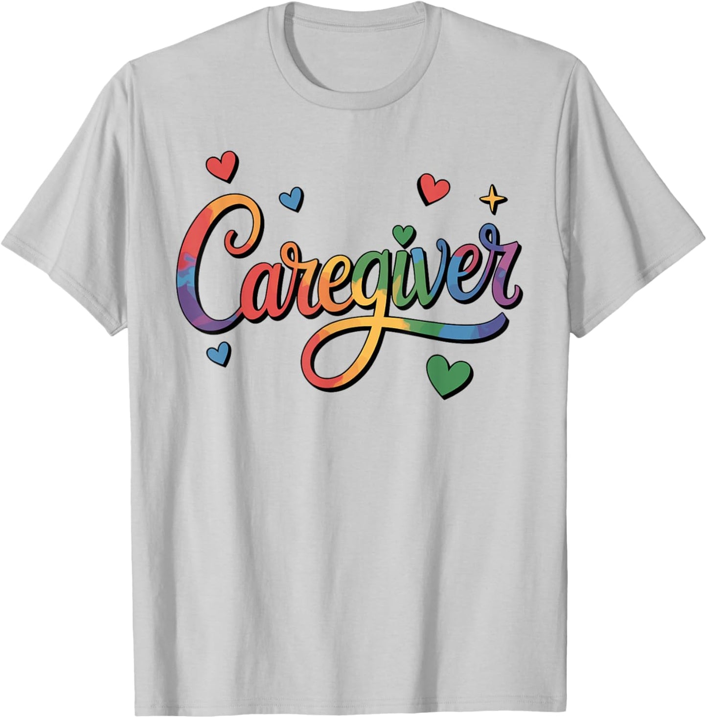 Funny Caregiver T-Shirt - T-Shirt | Ash