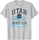 Utah Hockey Club Heather Gray Officially Licensed T-Shirt - T-Shirt | Ash