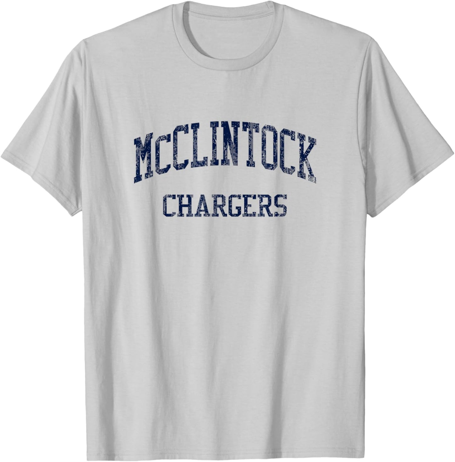McClintock High School HS Tempe AZ Vintage Sports T-Shirt - T-Shirt | Ash