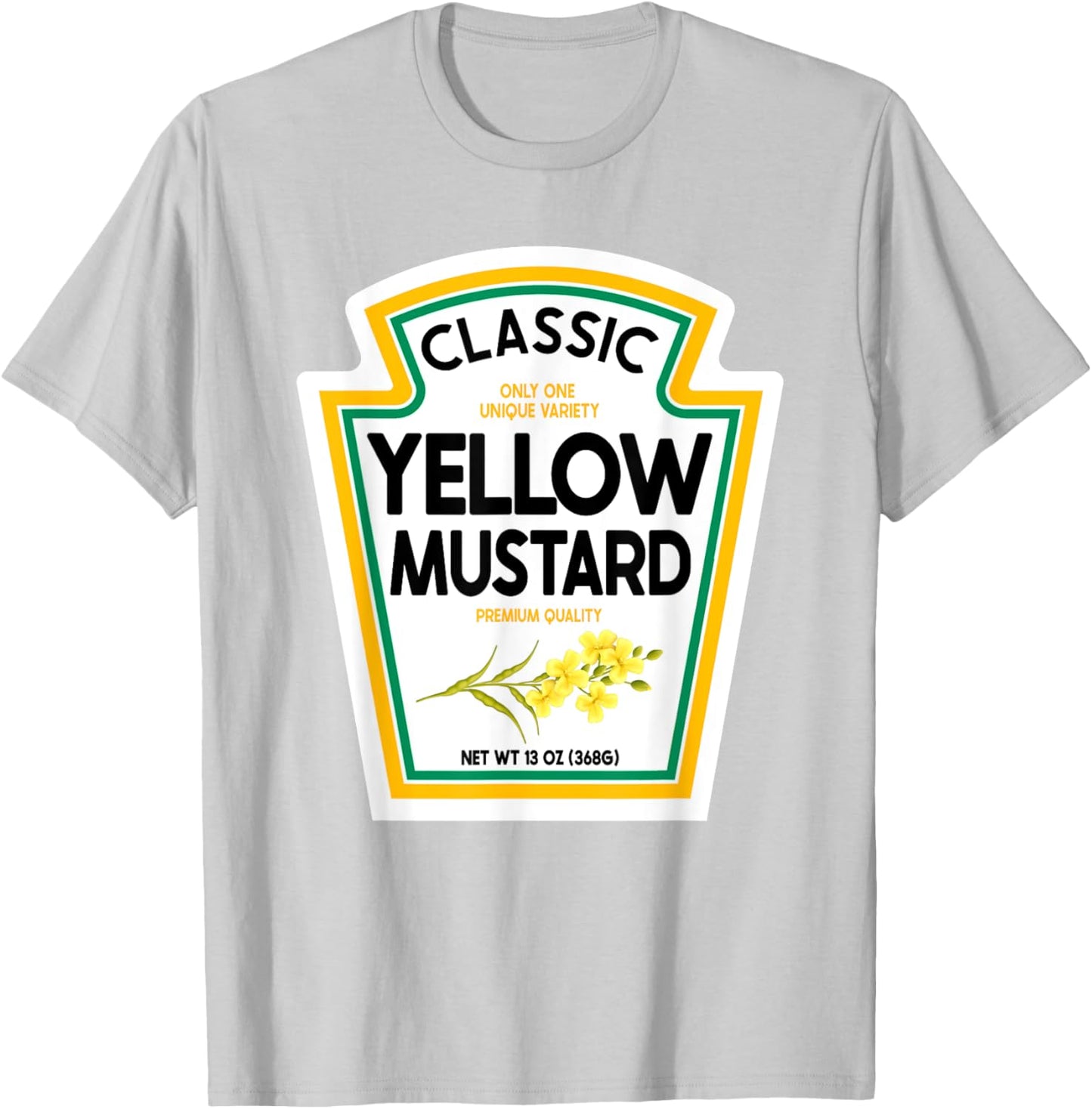 Mustard Halloween 2024 Costume Family Matching Ketchup Sauce T-Shirt - T-Shirt | Ash