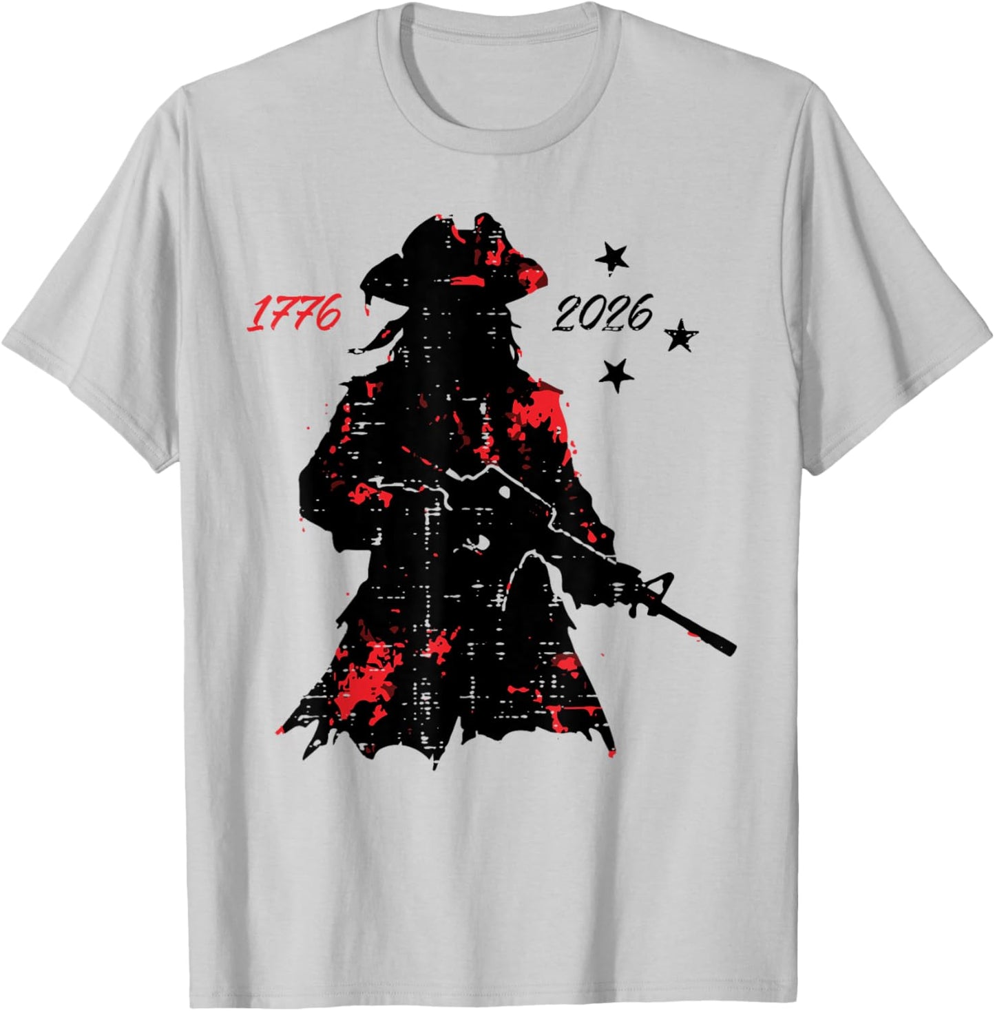 250 Years 1776 2026 250th Anniversary 4th of July Men T-Shirt - T-Shirt | Ash