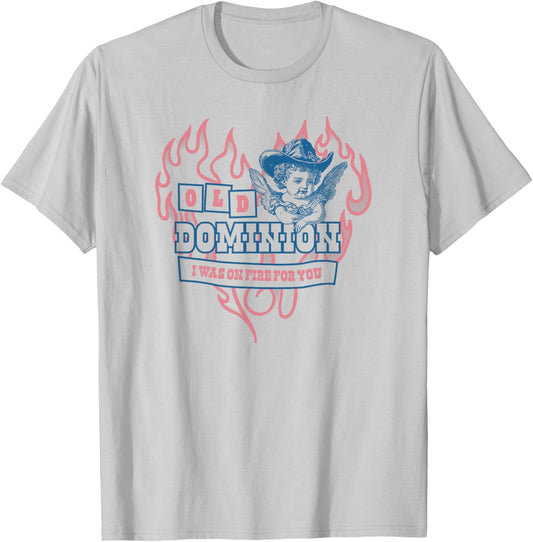 Old Dominion - On Fire T-Shirt - T-Shirt | Ash