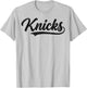 Knicks Vintage Name Men Women Boys Girls Kids Youth T-Shirt - T-Shirt | Ash