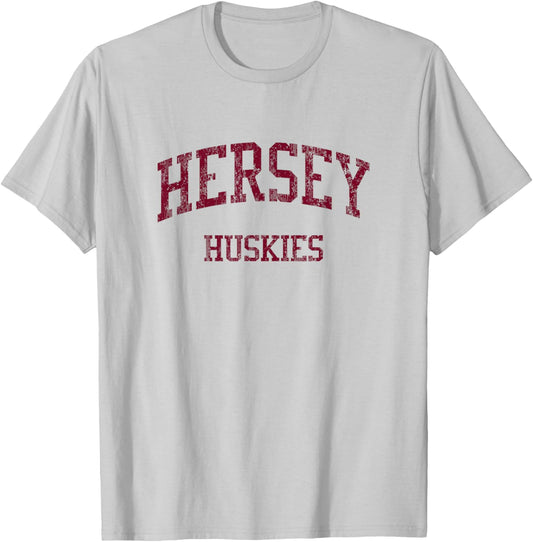 Hersey High School HS Arlington Heights IL Vintage Sports T-Shirt - T-Shirt | Ash