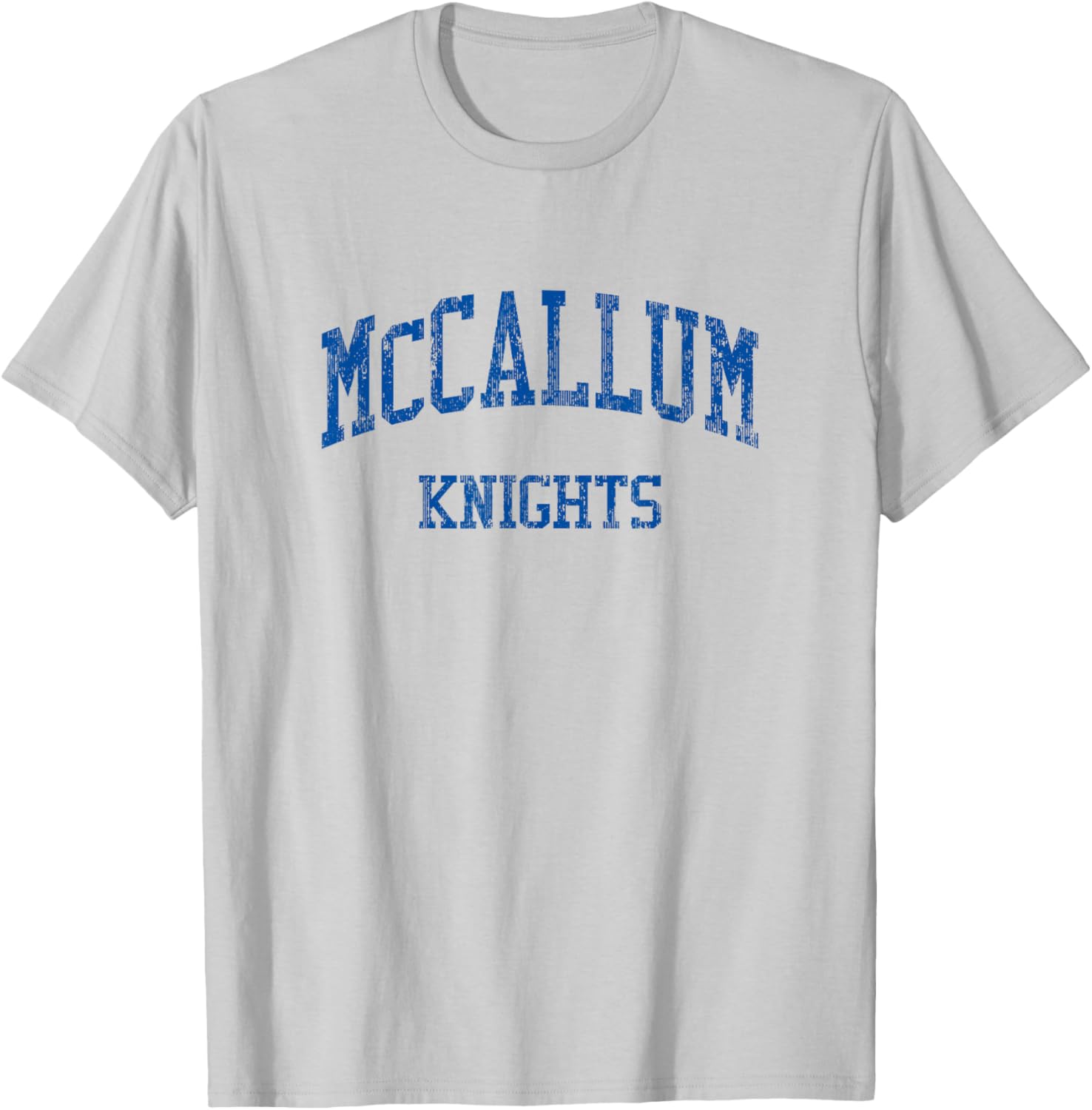 McCallum High School HS Austin TX Vintage Sports T-Shirt - T-Shirt | Ash