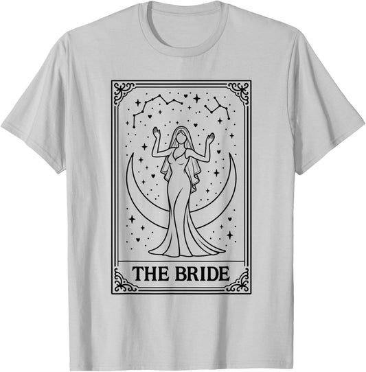 The Bride Coven Bach Crew Bridal Party Gothic Bachelorette T-Shirt - T-Shirt | Ash
