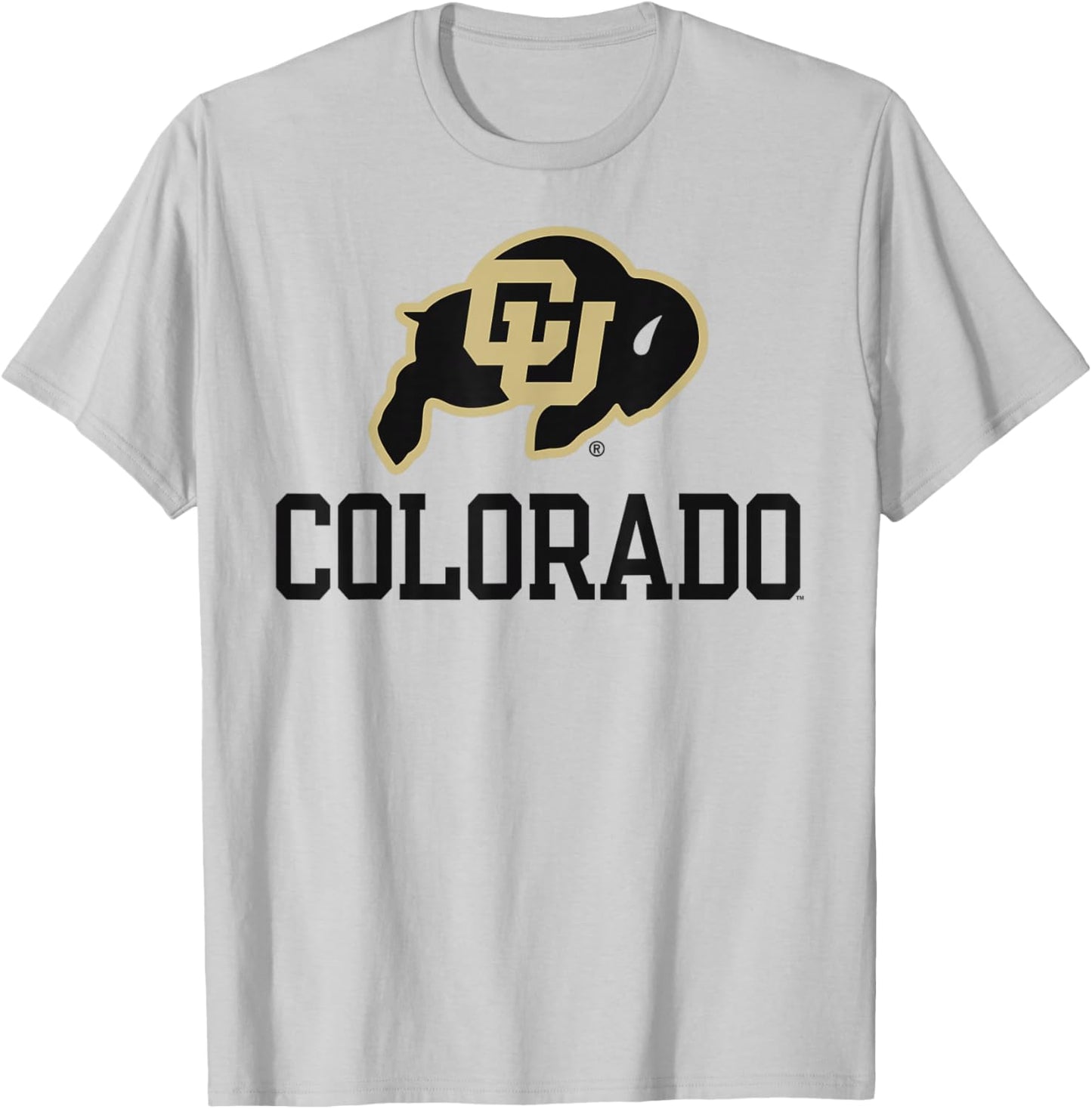 Colorado Buffaloes Sportsmanship White Officially Licensed T-Shirt - T-Shirt | Ash