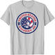 United States of America Patriotic American Flag July 4 USA T-Shirt - T-Shirt | Ash