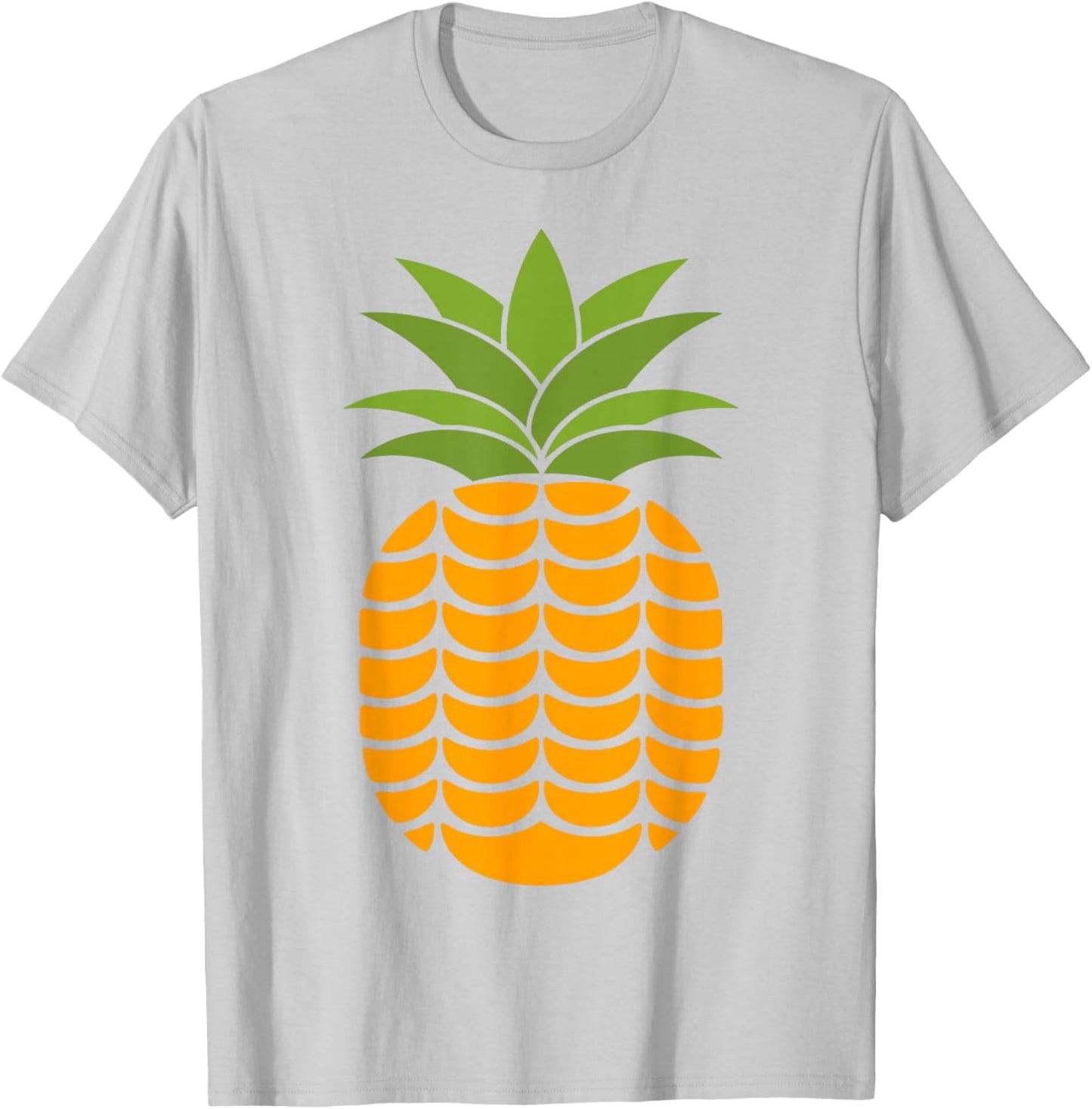 Pineapple Shirt Adult Children Men Women Pineapple Costume T-Shirt - T-Shirt | Ash
