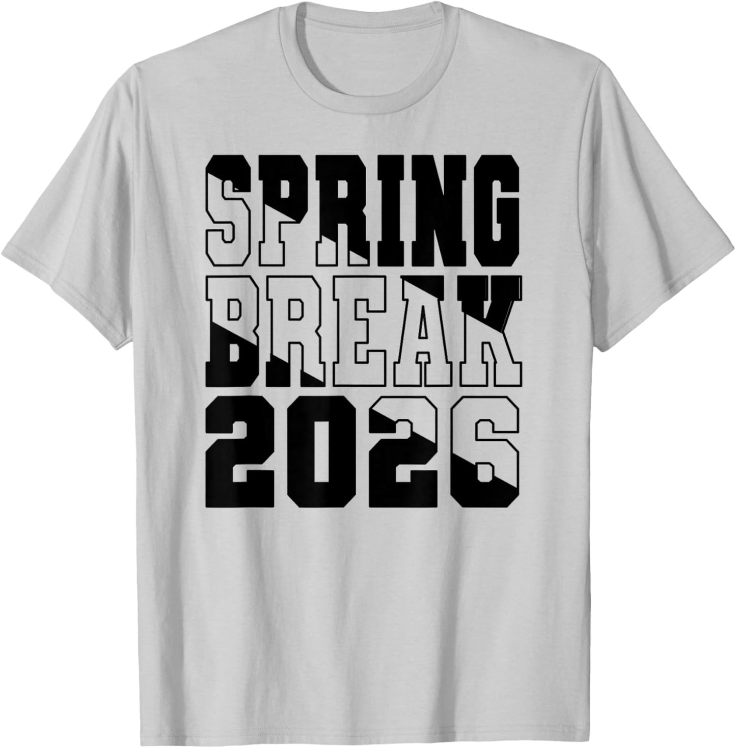 Spring Break 2026 Memorabilia T-Shirt - T-Shirt | Ash
