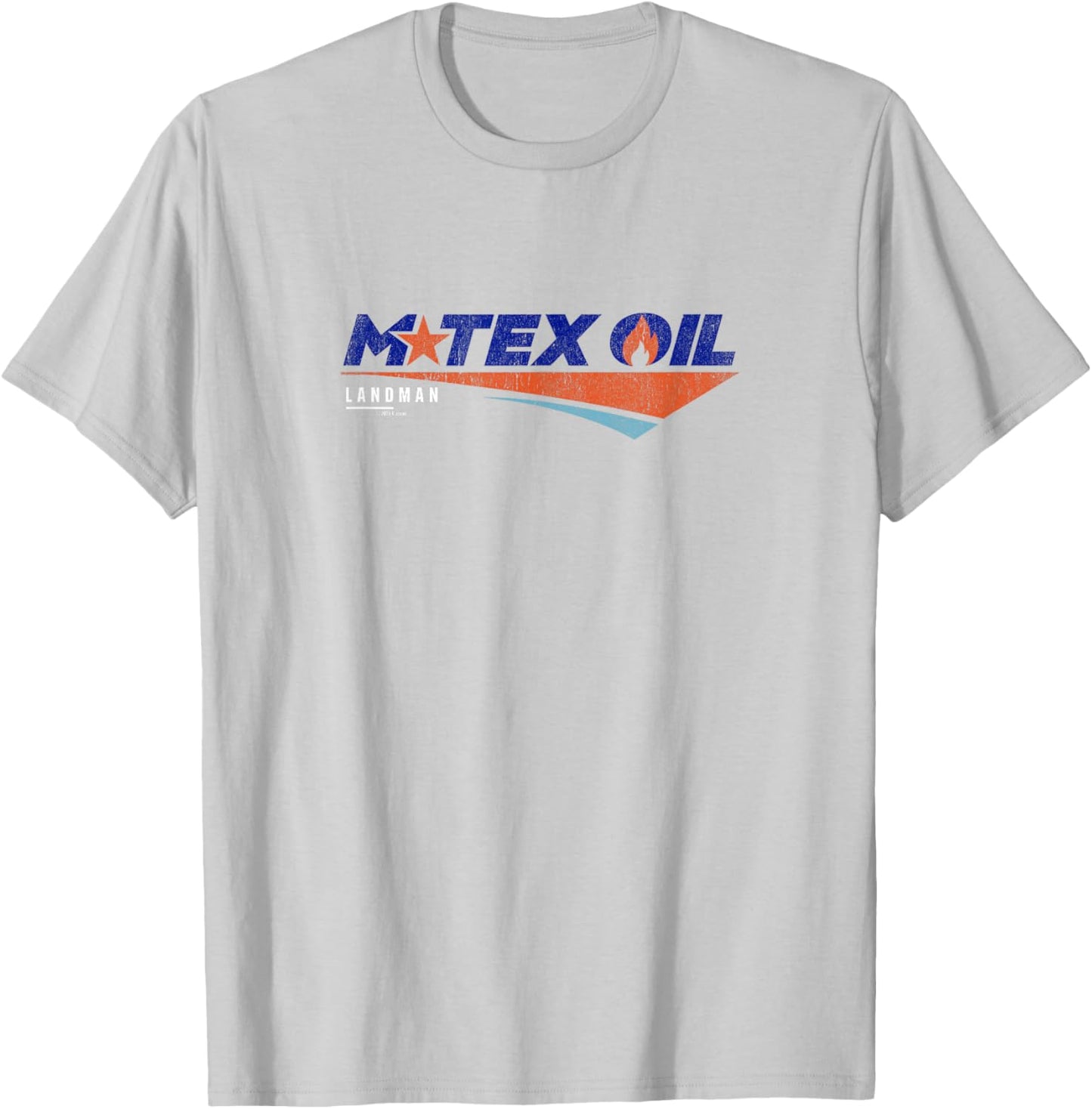 Landman MTEX Oil Officially Licensed T-Shirt - T-Shirt | Ash