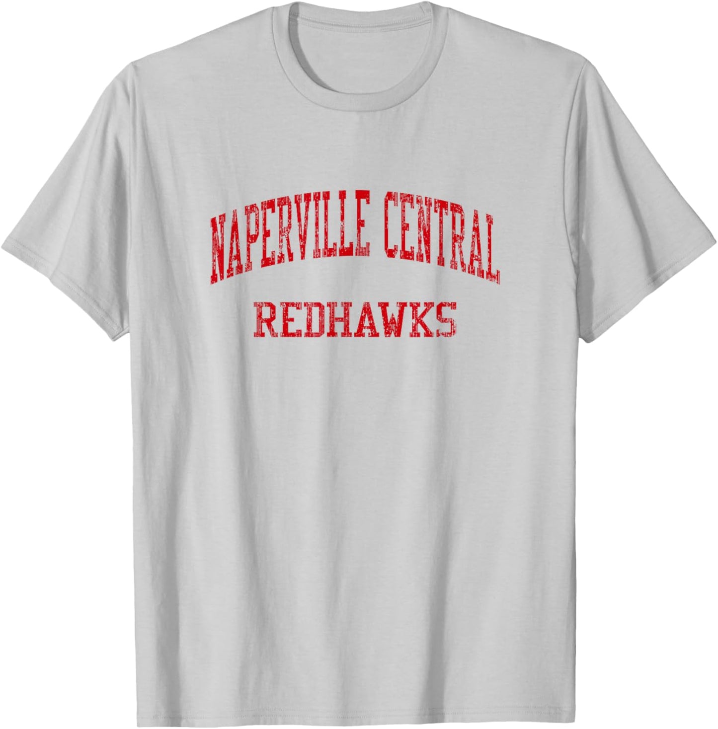 Naperville Central High School HS Naperville IL Vintage SPOR T-Shirt - T-Shirt | Ash