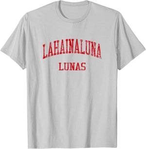 Lahainaluna High School HS Lahaina HI Vintage Sports T-Shirt - T-Shirt | Ash