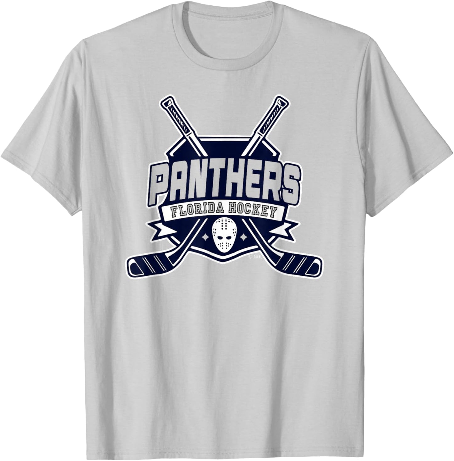 Florida Panthers Hockey Sticks Red Officially Licensed T-Shirt - T-Shirt | Ash
