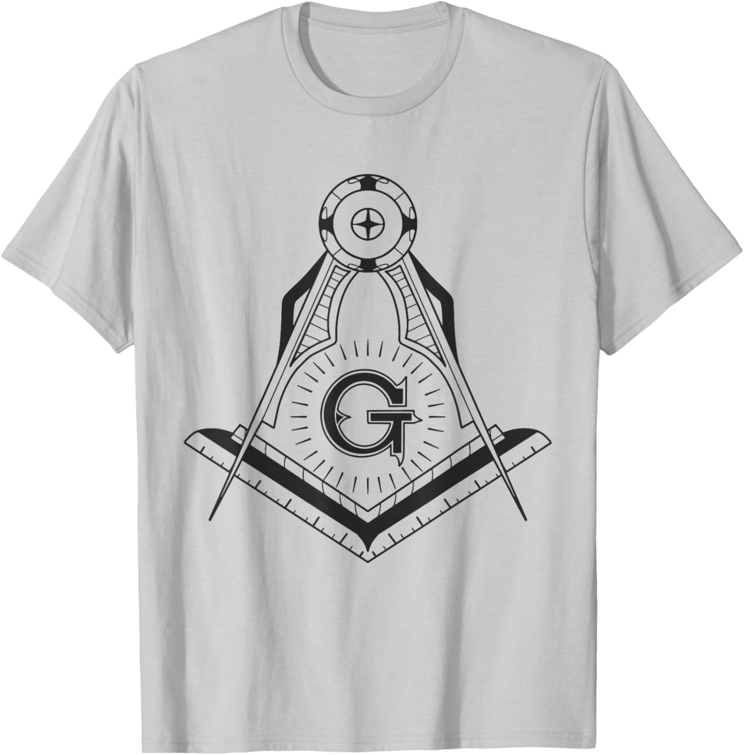 Freemason Emblem T-Shirt - T-Shirt | Ash